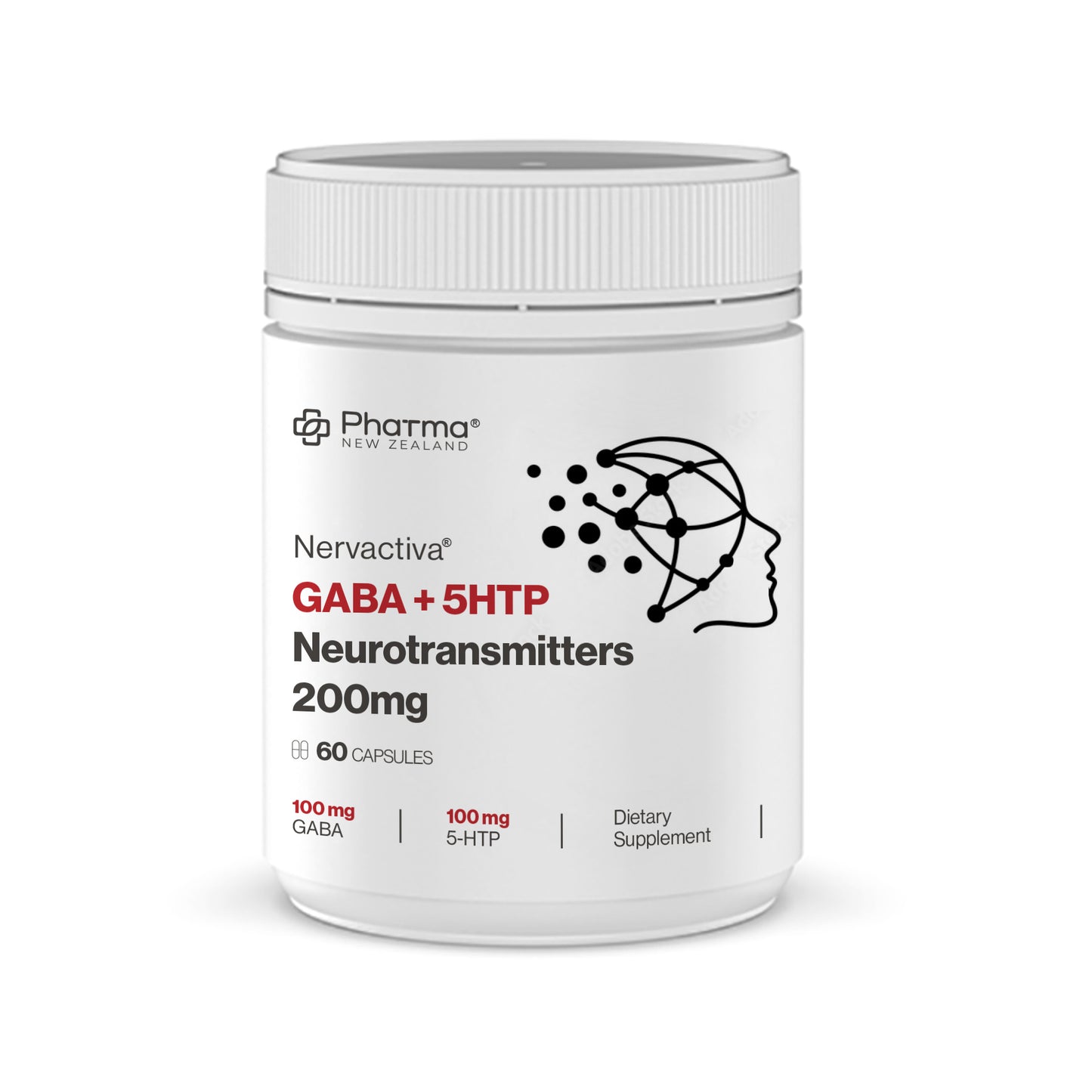 GABA + 5HTP Neurotransmitters 200mg